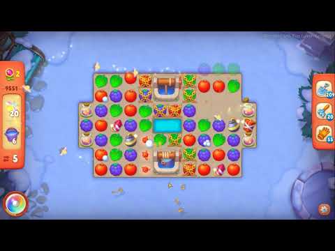 Gardenscapes level 9551 (Hard) [Playrix]
