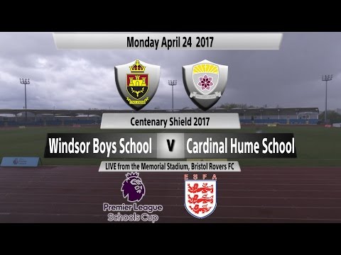 U16 Premier League Schools' Cup for Boy 2016/17 - Windsor Boys vs. Cardinal Hume CS