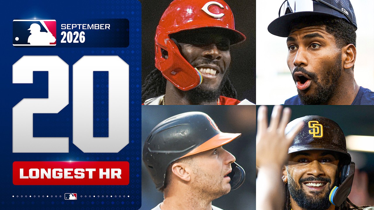 A ROOKIE hit the LONGEST MLB home run of September 2026? | MLB Highlights