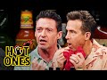 Ryan Reynolds And Hugh Jackman Go Claws Out While Eating Spicy Wings Hot Ones
