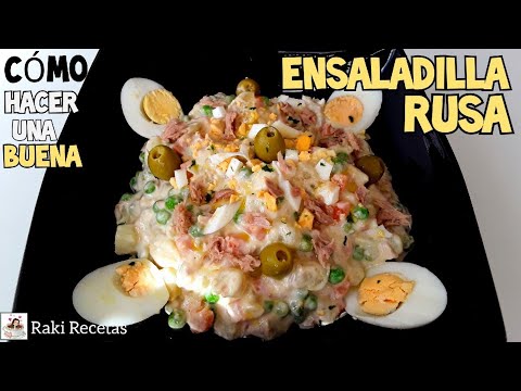 ENSALASILLA RUSA 🥔🥕