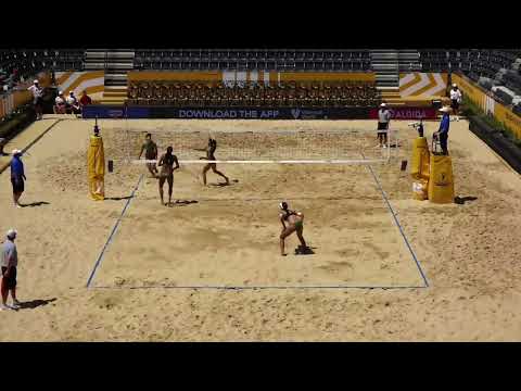 Barbara/ Carol (BRA) S OUT x Duda/ Ana Patricia (BRA) ROMA