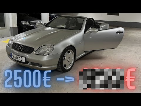Project costs after one year | Not a bargain after all? | Mercedes SLK 230 Kompressor R170