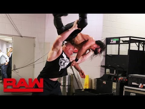 Brock Lesnar pummels an injured Seth Rollins: Raw, July 29, 2019