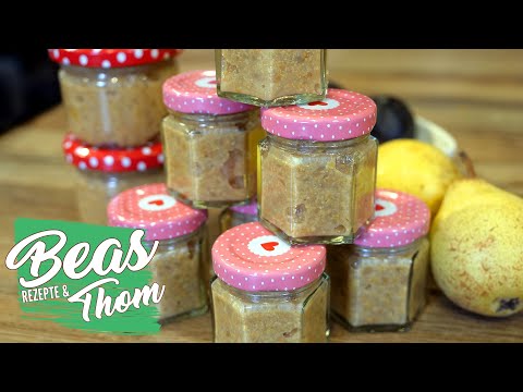 Geschenke aus der Küche : Birnensenf selber machen / Feigensenf