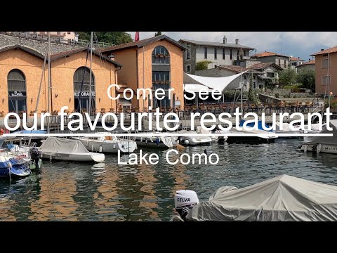 Lake Como Italy: Our favourite restaurant, Cremia, Comer See, Lago di Como