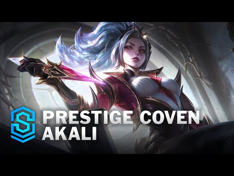 Prestige Coven Akali Skin Spotlight - League of Legends
