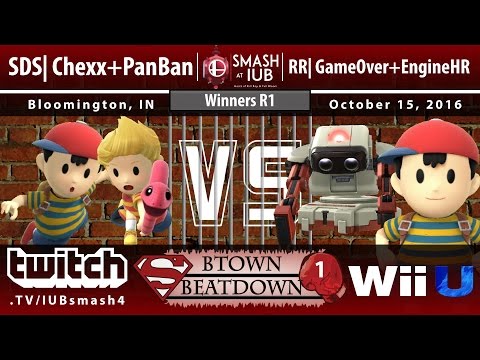 SBB1 - Sm4sh Doubles - Winners R1 - SDS | Chexx+PanBan vs RR | GameOver+EngineHR