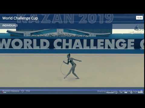 Alessia Russo ITA- Hoop AA- World Challenge Cup Kazan 2019
