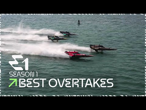 The Most Crazy Overtakes and Battles in E1 Season 1 | TOP 10