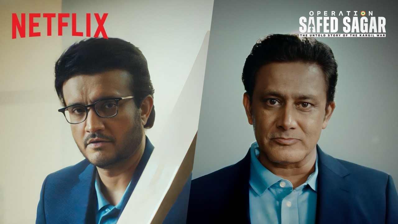 Sourav Ganguly & Anil Kumble SALUTE The Golden Arrows 🫡🔥 | Operation Safed Sagar | Netflix