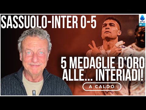 SASSUOLO-INTER 0-5: I NERAZZURRI FANNO UN ALTRO SPORT