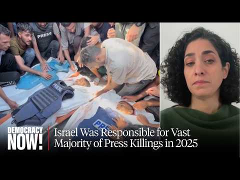 A Record 129 Journalists Killed in 2025, Israel Responsible for 2/3 of the Deaths: CPJ Video-Thumbnail von YouTube