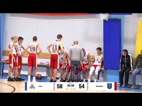 Tartu University BS 2005 vs Mažeikiai 2005 U15