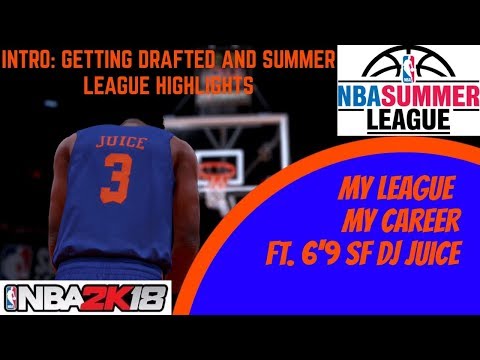 NUMBER 1 OVERALL PICK? SUMMER LEAGUE INJURY? NBA 2K18 MY LEAGUE MY CAREER EP 1