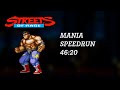 SOLO Max Mania Speedrun 46 20 Streets Of Rage 2