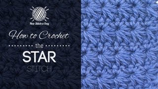 How to Crochet the Star Stitch