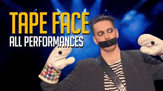 Tape Face All Performances On America s Got Talent and Chions Mp4 3GP & Mp3