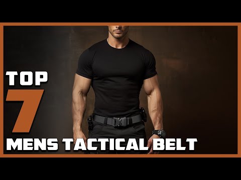 7 Must-Have Tactical Belts for Men in 2025