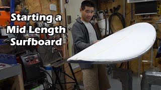 First Time Shaping a Polyurethane Surfboard | Intro