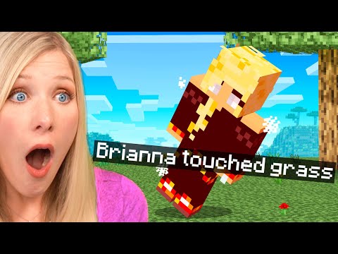 BriannaPlayz - Minecraft but You Can't Touch the Color Green...