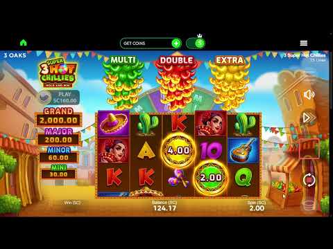 Crown Coins Casino, Super 3 Hot Chillies, R.I.P City and Super Dragon   11/14/25 9:05pm