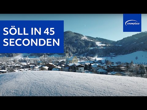 Een wintersport in Söll, Wilder Kaiser in de SkiWelt: zo ziet dat eruit in 45 seconden!