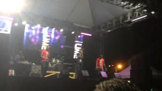 Kriss Jonson, Dale Ellis, Theo Fenton live PERFORMS AMNESIA  (COVER) LIVE AT JERK FEST 2015