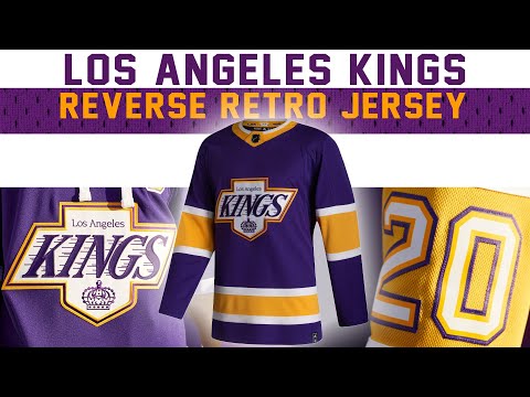 Los Angeles Kings Reverse Retro Adidas NHL Jersey