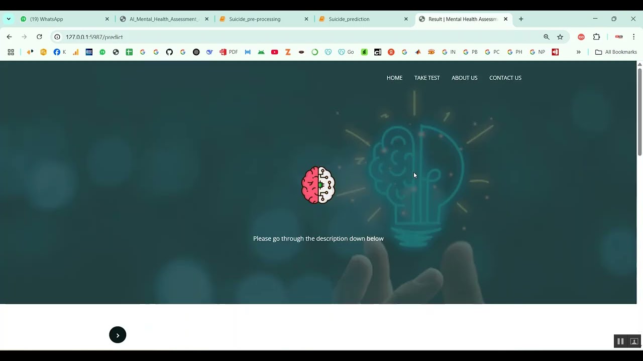 Mental Health Assessment and Suicide Prevention in Python Projects