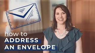 How to ADDRESS AN ENVELOPE for teens! - Includes how to add an Apartment, PO Box, or Attention Line