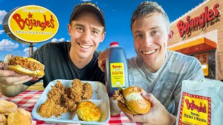 Two Brits try Bojangles Chicken and Biscuits for the first time!