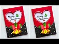 Christmas Greeting Card Ideas 2022 DIY Christmas Card Easy And Beautiful Christmas Card Making