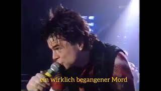 Campino (Die Toten Hosen) singt über Erregung durch Kindersex, Vergewaltigung und Mord