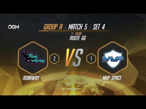 오버워치 핫식스 APEX 시즌4   Conbox vs  X6 Gaming  Runaway VS  MVP Space