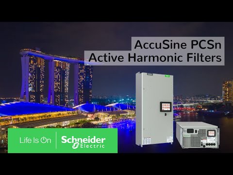 Promotional video of PowerLogic AccuSine™ PCSn