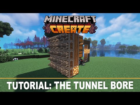Automatic Mining Machine - Minecraft Create MOD