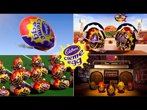 All Cadbury Creme Eggs Release The Goo Funny Commercials EVER!