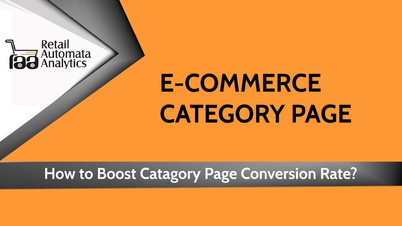 eCommerce Category Page Optimization Practices to Boost eCommerce Conversion Rates