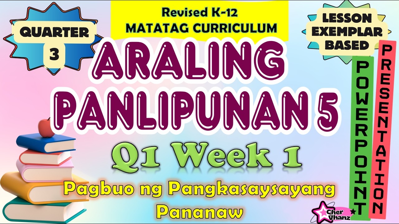 Araling Panlipunan 5 Quarter 1 Week 1 MATATAG Revised K-12  Curriculum PowerPoint Presentation