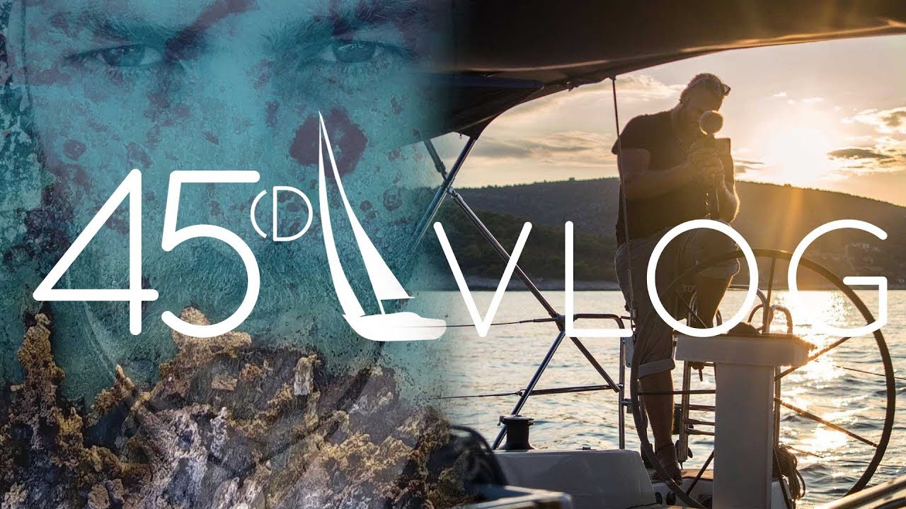 Vespa's in Split. Antifouling Ana