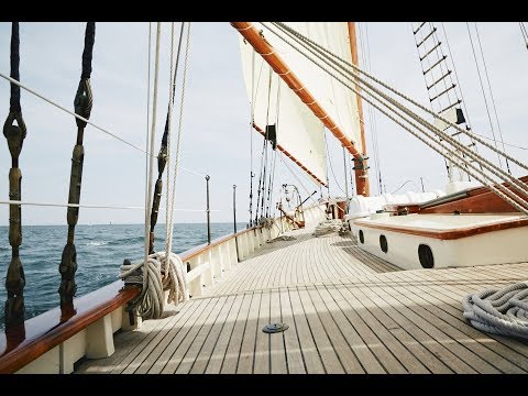 Historic footage of General Patton Sailing his Schooner| When And If