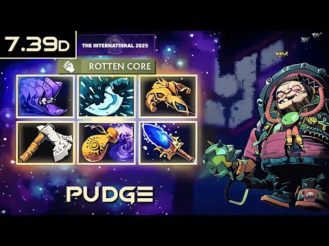 [OFFLANE] WISPER PUDGE 7.39d | THE INTERNATIONAL 2025 | #Dota2 #4K