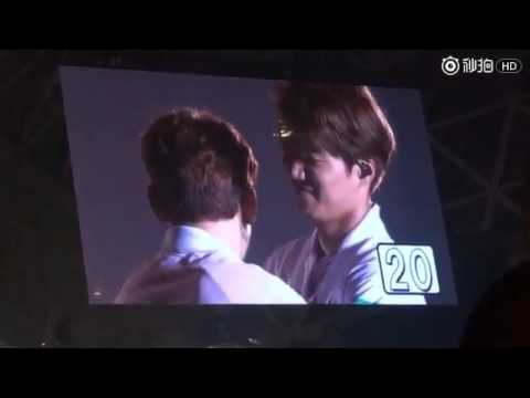 170514 EXO FM TRIPLE CUP -D-3  EXO Pupping the balloon&arranged the letters to form a words from it!