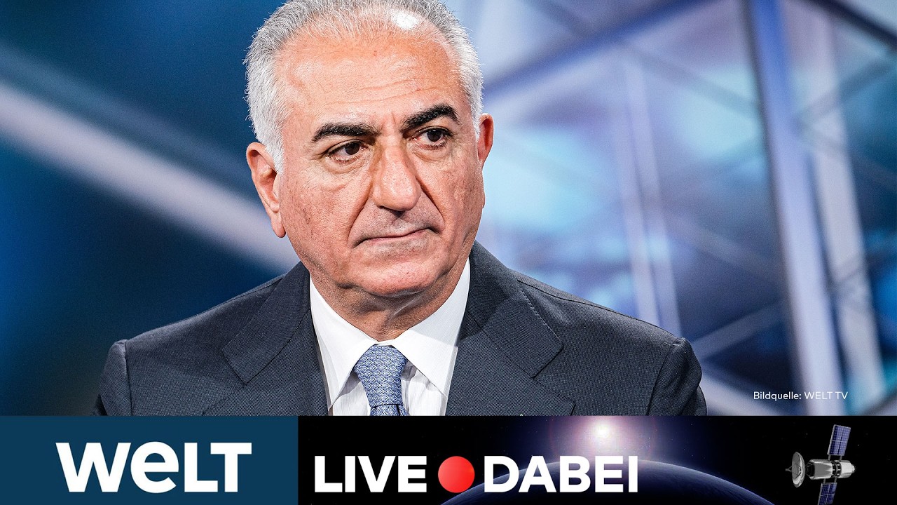 TRUMPS KRIEG GEGEN IRAN: Aktuelle Lage ‒ Mullah-Gegner und Schah-Sohn Pahlavi in Berlin | LIVESTREAM