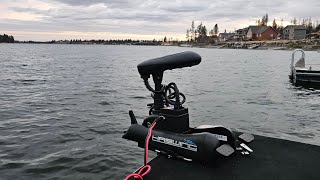 GPS trolling motor test