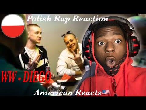 First American Reaction to Polish Rap! WHITE WIDOW - DIEGO (Official Video) #PolishRap