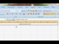 MS Excel 2007 Lec1 In Urdu