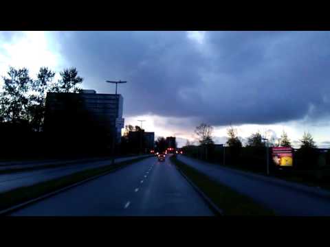 Rit door Leeuwarden in de vroege ochtend