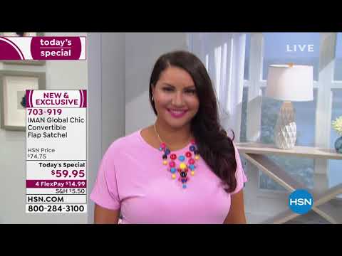 HSN | IMAN Global Chic Fashions 06.27.2020 - 09 AM